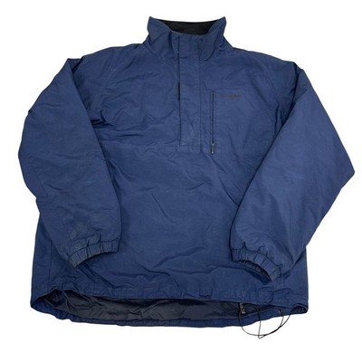 Kickers Herren Anorak Jacke Navy Blau Regular Vintage 90er Retro Large