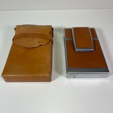 Vintage Polaroid SX-70 1 Instant Film Camera with Leather Case Untested