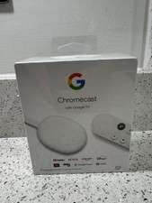 Google Chromecast with Google TV 4K New & Sealed 