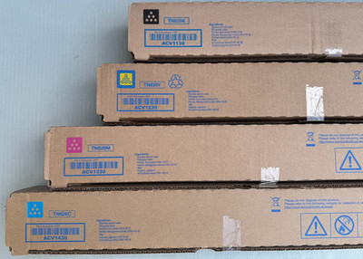 Konica Minolta TN626 Genuine New Set of 4 (CMYK) Toner - C450i, C550i, C650i