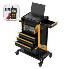 Tool Roller Cabinet Diagnostic Tool Trolley Cart Heavy Duty Garage Workshop 