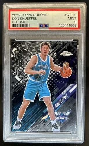 2025 Topps Chrome Kon Knueppel Base (PSA 9)