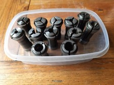 MYFORD MA99E GENUINE COLLETS IMPERIAL/METRIC SIZES - USE WITH LEVER COLLET CHUCK
