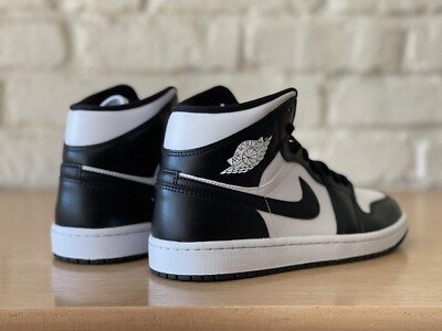 Nike Air Jordan 1 Mid Panda Black White DV0991-101 Women Size 11
