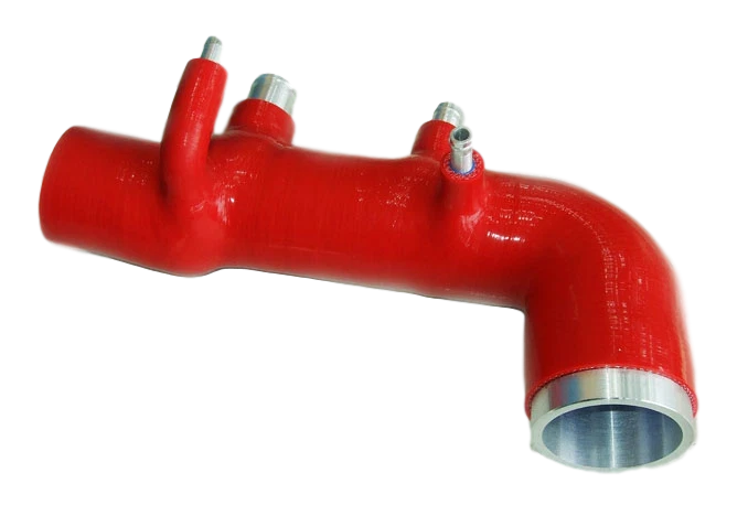 Red Silicone Turbo Intake Hose Pipe Fit 1998-00 SUBARU IMPREZA WRX STI GC8 EJ20 - image 3 of 4