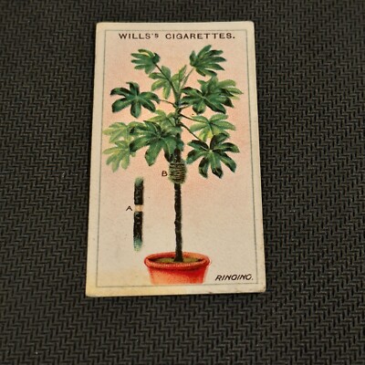 wills cigarette cards garden hints 1923 Wills Cigarettes - Tobacco Cards - Gardening Hints - Singles