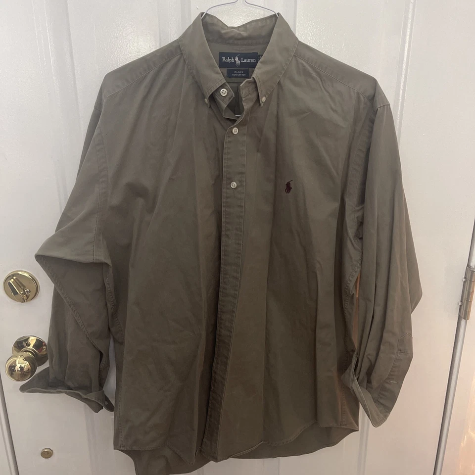 Men’s polo dress shirts Blake size medium lot Of 3 - Image 3 of 4