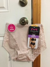 BRAND NEW WOMEN'S SIZE SMALL MAIDENFORM FLEXEES NBSP LACE BRIEFS STYLE FLSL02