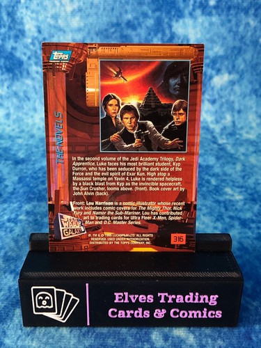 Star Wars: Galaxy Series 3 PARALLEL SINGLE Non-Sport Trading Card by Topps 1995 - Picture 70 of 148