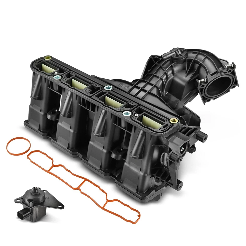 Colector de admisión con válvula de control de flujo para Dodge Sebring Jeep Patriot Compass Foto 3 de 4