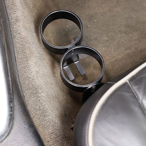 Borde de bandeja para portavasos interior de aleación negra para Hummer H3 2005-2009 - Imagen 6 de 16