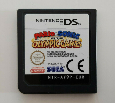 Nintendo DS Spiel Mario & Sonic at the Olympic Games 2008 beijing SEGA GAME EUR 