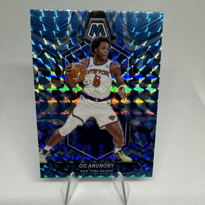 2023-24 Panini Mosaic Og Anunoby #135 BLUE MOSAIC New York Knicks