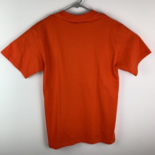 Vintage University Of Virginia Shirt Short Sleeve Mincers Orange Mens Medium USA - Picture 2 of 5