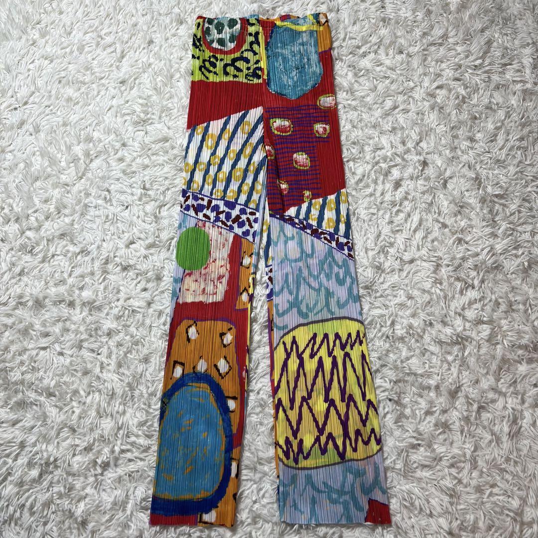 プリーツプリーズ　パンツ　PATH　３サイズ　マルチカラー プリーツプリーズ パンツ PATH 3サイズ マルチカラー PLEATS