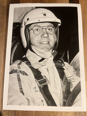 Vintage USAC Race Car Driver 5 x 7 Photo, Arnie Knepper