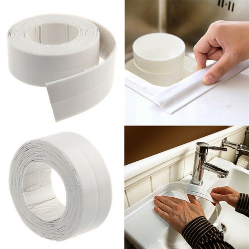 SHOWER TRAY & BATH 5mtr Length Flexible Waterproof Seal Strip UPSTAND