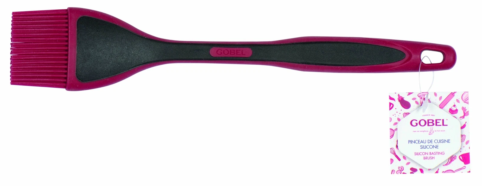 Gobel Silicone Basting/Pastry Brush - Passion Series - Made In France - 27cm
Opens in a new window o