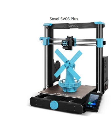 Repaired Sovol SV06 Plus 3D Printer 300  High Temp 150mm/s High Speed All Meta