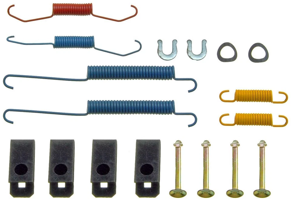 Kit de herrajes de freno de tambor para Honda Fit Civic Insight 1988-2017 Dorman - First S Foto 2 de 2