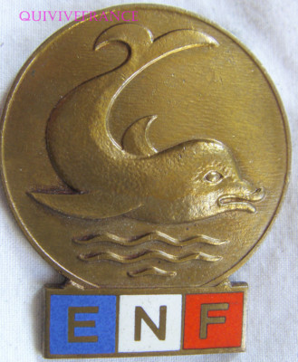Grand Insigne Ecole De Natation Française – Dauphin De Bronze – Email – Sport Nautique