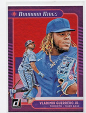 VLADIMIR GUERRERO JR. 2021 Panini Donruss Diamond Kings Red Holo #3 Blue Jays