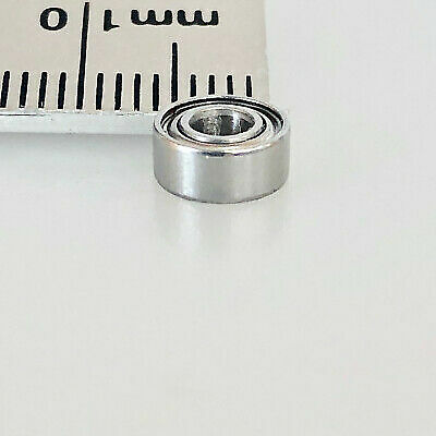Radial Chromstahl Miniatur Kugellager 3 x 7 x 3 mm geschlossen partCore 683ZZ