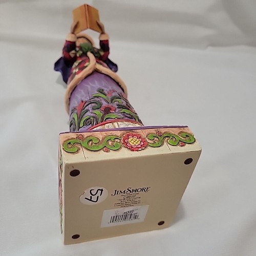 JIM SHORE Here We Come A-wand'ring So Fair to Be Seen WOMAN CAROLER FIGURINE - Picture 15 of 22