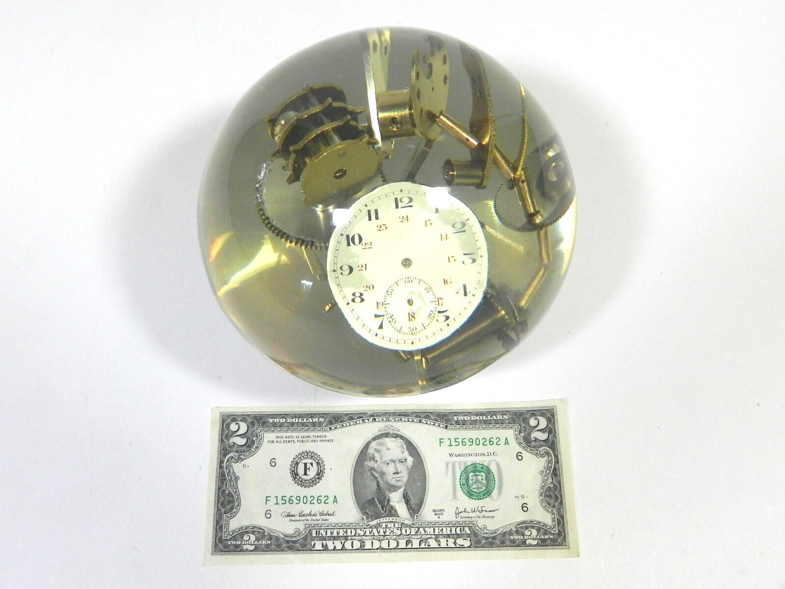 Acrylic Orb Sphere Watch Elements Time Piece - image 4