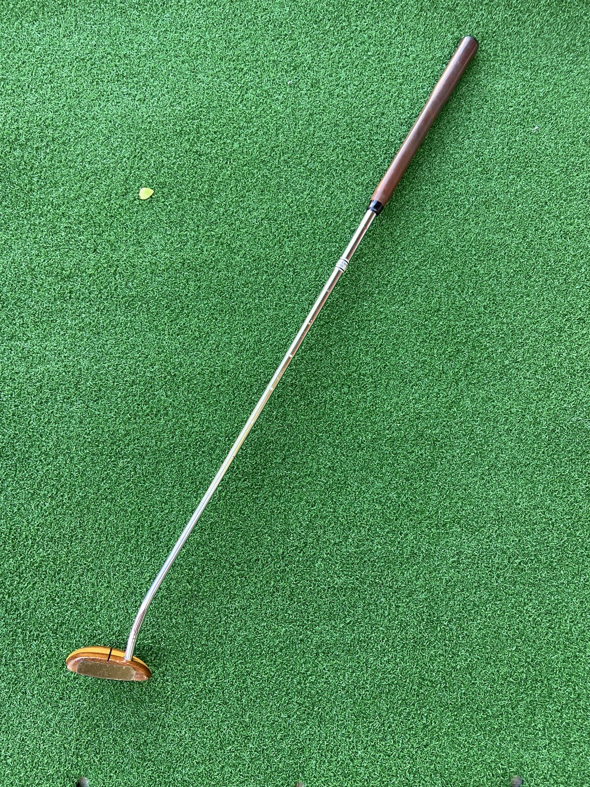 Golf Design Putter Woodie Executive Series. All Wood and Brass head eBay