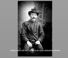 Morgan Earp Portrait PHOTO Gunfighter US Marshal Tombstone OK Corral, Wyatt Bro