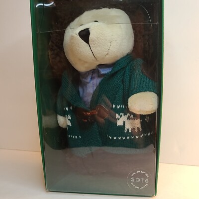 Starbucks Bearista Plush Bear Winter 2016 Limited Edition New in