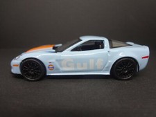 Auto World 2011 Corvette Z06 GULF RACING Light Blue - Loose 1:64