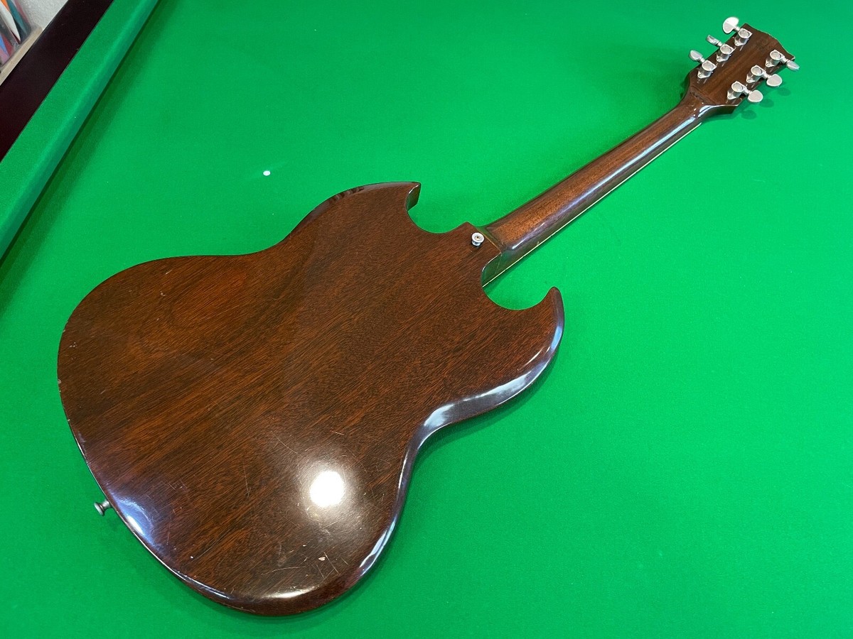 ビンテージ！Gibson SG DELUXE 1972年製　ギブソンレスポール Gibson SG Deluxe 1972 Electric Guitar in Walnut, All