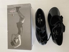 American Ballet Theatre Girl  s Black Tap Shoes Size 11