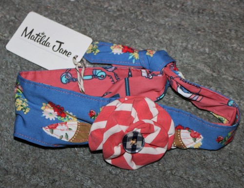 Matilda Jane (Secret Fields) Azalea Nancy Headband - Size OS - NWT - Picture 2 of 2