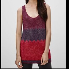 Wilfred Free Aritzia Karolin chunky sweater tank Women's size small