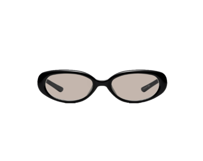 Gentle Monster x Maison Margiela MM206 Black Brown Oval Sunglasses