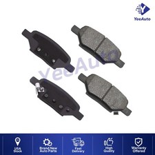 Rear Ceramic Brake Pad Kit for Chevy Malibu Cobalt HHR Pontiac G6 G5 Saturn Aura