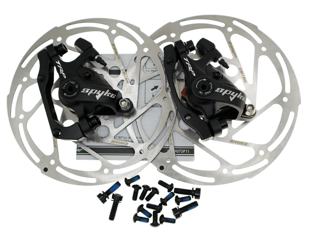 黑色TRP 前后自行车刹车| eBay