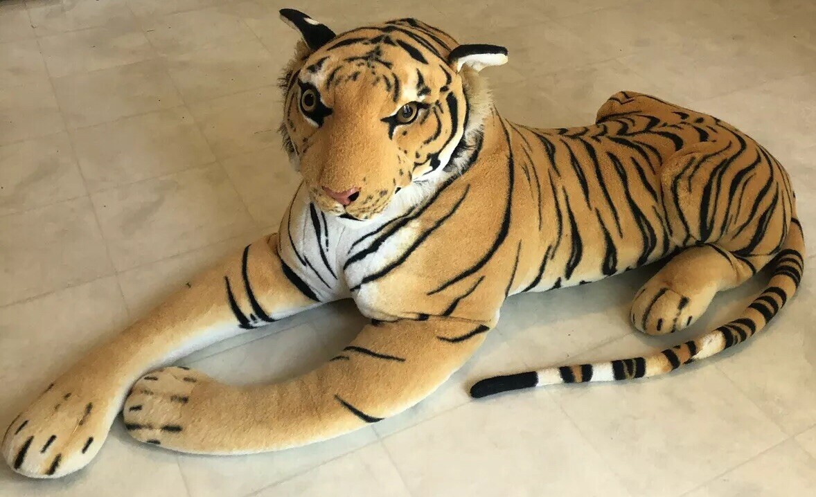 large plush tiger