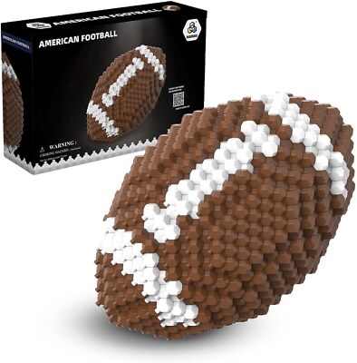 Football Block Set Adults challenging STEM Block Decoration Miniature 3D
