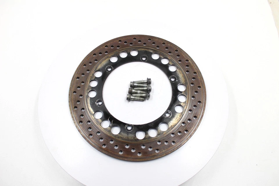 91 SUZUKI GSX1100G OEM REAR ROTOR BACK BRAKE DISC - Image 3 of 4