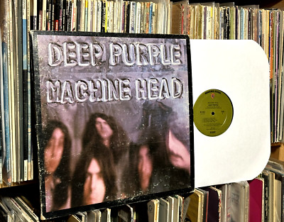 DEEP PURPLE ''Machine Head'' 1972 Warner Bros. LP (green label/VPI clean/gatefold)
