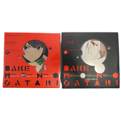 Bakemonogatari key animation Note Art Book Full color vol.1-2 Set Anime Goods .