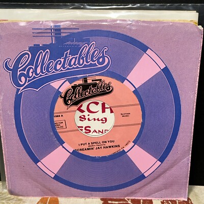 NM+   SCREAMIN' JAY HAWKINS  I Put A Spell On You / I Is  RARE COLLECTABLES 45