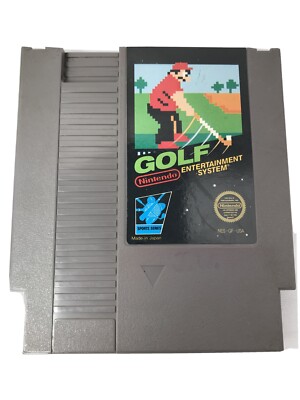 Nintendo Golf Video Game  Entertainment System NES Sport Series Vintage 