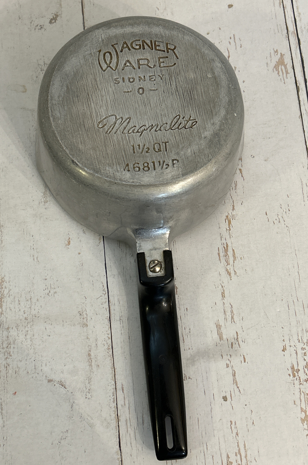 Wagner Ware Magnalite Sidney Sauce Pot WLid 4681 1/2 P Aluminum Cookware 1.5 QT eBay