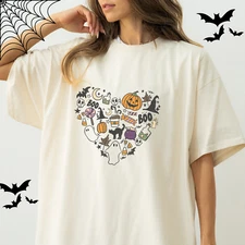 Halloween doodle shirt, Comfort Colors®, Multiple colors to choose from, S-4XL