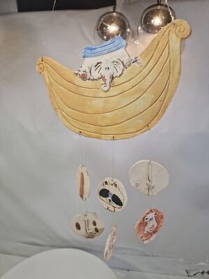 Kids Noah s Ark Wind Chime, 1982 E.M.Stein, Handmaid, C6